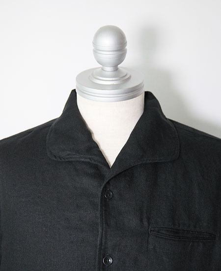 COLIMBO コリンボ PIEDMONT PLAY SHIRT S/S (LAMP BLACK)