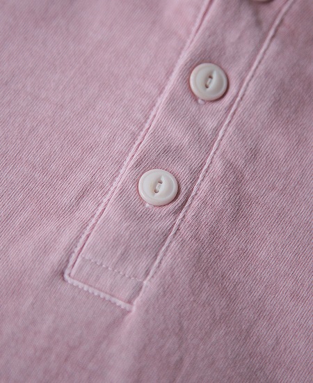 SECRET WORDS å  CLASSIC HENRY NECK S/S T-SHIRT (CHERRY)