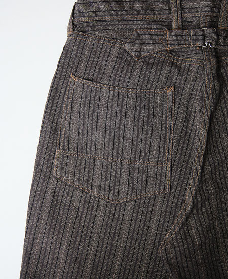 COLIMBO ������ CARBONDALE TROUSERS (BROWN STRIPE)