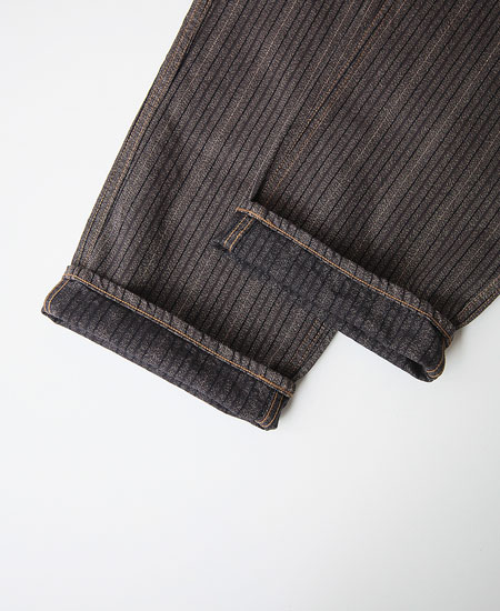 COLIMBO ������ CARBONDALE TROUSERS (BROWN STRIPE)