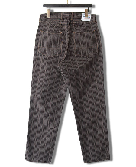 COLIMBO ������ CARBONDALE TROUSERS (BROWN STRIPE)