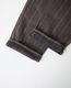 COLIMBO ������ CARBONDALE TROUSERS (BROWN STRIPE)