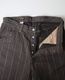 COLIMBO ������ CARBONDALE TROUSERS (BROWN STRIPE)