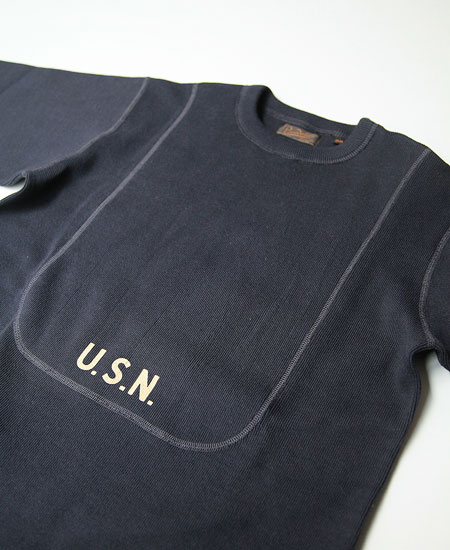 FREEWHEELERS フリーホイーラーズ CREW NECKED DOUBLE CHEST