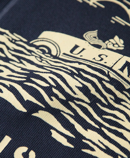 FREEWHEELERS フリーホイーラーズ CREW NECKED DOUBLE CHEST 