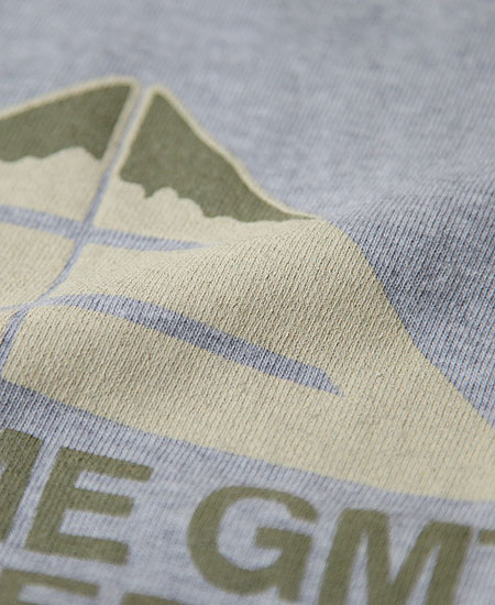 COLIMBO  PRINTED T-SHIRTS " Extreme GMT.Engineering " (MOCK GRAY)
