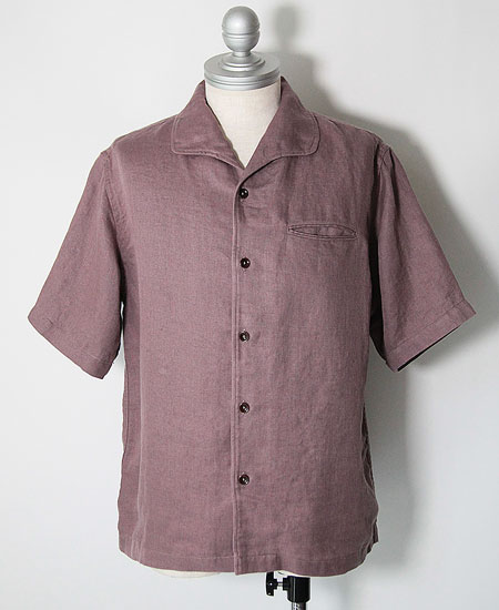 COLIMBO コリンボ PIEDMONT PLAY SHIRT S/S (ROSE GRAY)