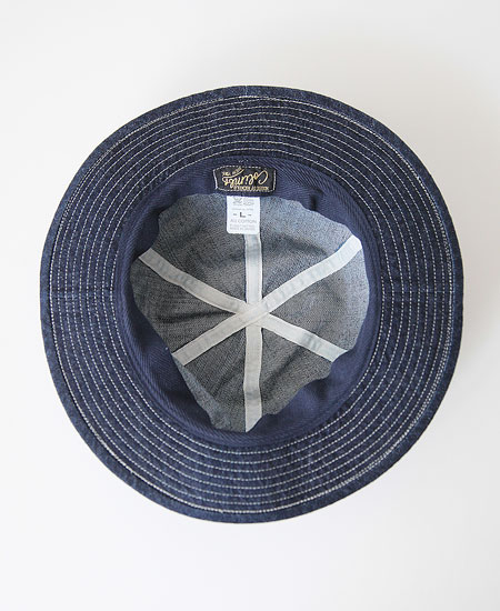 COLIMBO ������  DOUGHBOY HAT - CUSTOM - (INDIGO DENIM)