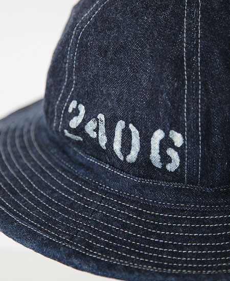 COLIMBO ������  DOUGHBOY HAT - CUSTOM - (INDIGO DENIM)