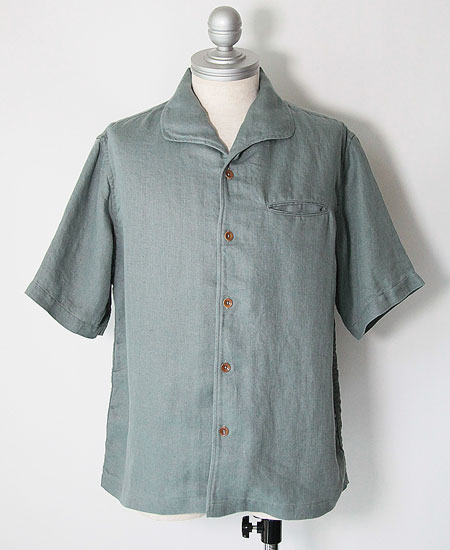 COLIMBO コリンボ PIEDMONT PLAY SHIRT S/S (HORIZON BLUE)