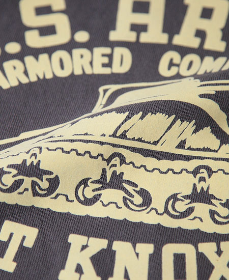 COLIMBO ������ NORWALK TEE SHIRT S/S " TANK COMMAND " (MOUSE GRAY)