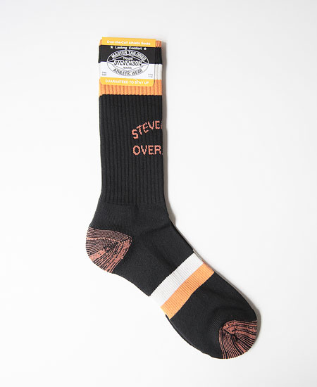 STEVENSON OVERALL CO. ƥ֥󥽥 С OVER THE CALF ATHLETIC SOCKS (BLACK)