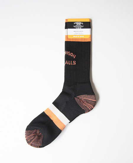 STEVENSON OVERALL CO. ƥ֥󥽥 С OVER THE CALF ATHLETIC SOCKS (BLACK)