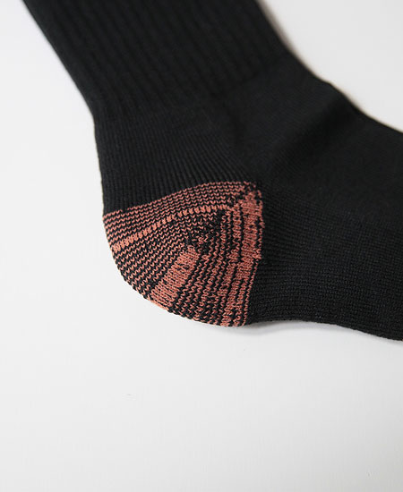 STEVENSON OVERALL CO. ƥ֥󥽥 С OVER THE CALF ATHLETIC SOCKS (BLACK)