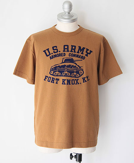 COLIMBO ������ NORWALK TEE SHIRT S/S " TANK COMMAND " (DESERT OCHRE)