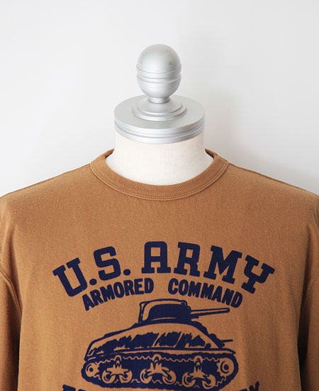 COLIMBO ������ NORWALK TEE SHIRT S/S " TANK COMMAND " (DESERT OCHRE)