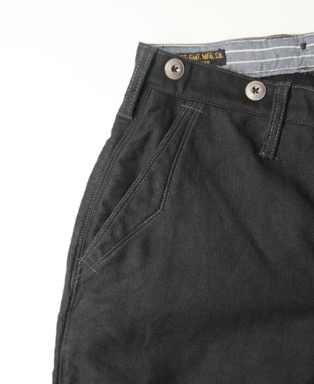 FREEWHEELERS ե꡼ۥ顼 " JACKSON " BREECHES (YARN-DYED DEEP BLACK)