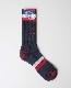 STEVENSON OVERALL CO. ���ƥ����֥󥽥� �����С������� OVER THE CALF ATHLETIC SOCKS (NAVY)