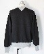 COLIMBO  KEYSTONE SWEAT SHIRT DUO-TONE (BLACK  GRAY)