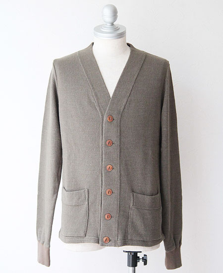 COLIMBO コリンボ PULVER COTTON CARDIGAN (OLIVE)