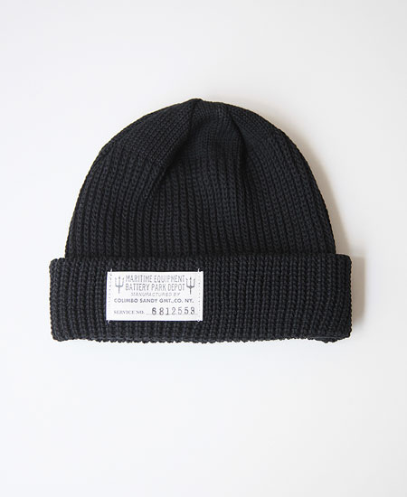 Paloma Classic Knit Cap ブラック COLIMBO コリンボ SOUTH FORK KNIT CAP (BLACK)