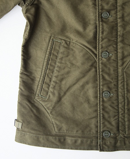 FREEWHEELERS �ե꡼�ۥ����顼�� DECK WORKER JACKET (DARK KHAKI GREEN)