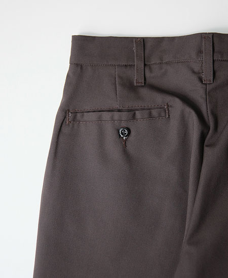 SECRET WORDS å  " Lot 810 WORK TROUSERS (BROWN)
