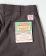 SECRET WORDS å  " Lot 810 WORK TROUSERS (BROWN)