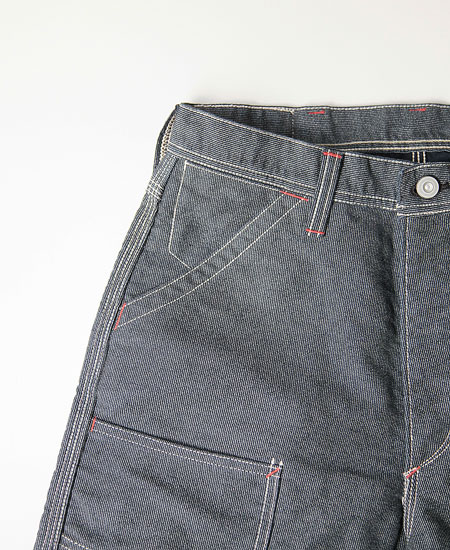 FREEWHEELERS ե꡼ۥ顼 " DERRICKMAN " OVERALLS (NAVY PIN STRIPE)