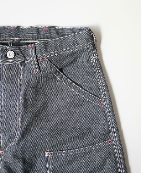 FREEWHEELERS ե꡼ۥ顼 " DERRICKMAN " OVERALLS (NAVY PIN STRIPE)