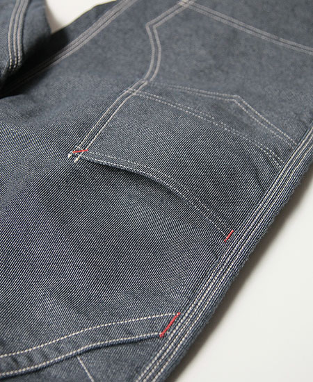 FREEWHEELERS ե꡼ۥ顼 " DERRICKMAN " OVERALLS (NAVY PIN STRIPE)