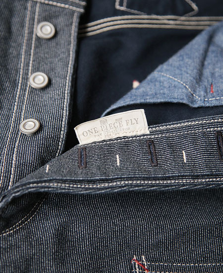 FREEWHEELERS ե꡼ۥ顼 " DERRICKMAN " OVERALLS (NAVY PIN STRIPE)