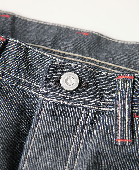 FREEWHEELERS ե꡼ۥ顼 " DERRICKMAN " OVERALLS (NAVY PIN STRIPE)