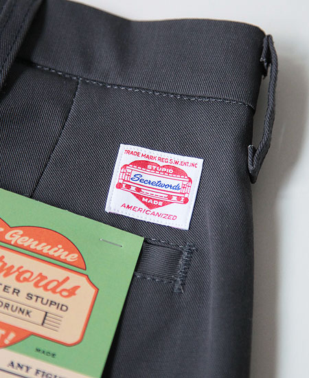 SECRET WORDS ��������å� ��� " Lot 810 WORK TROUSERS (HEATHER GRAY)