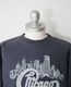 SECRET WORDS ��������å� ��� " CHICAGO " SECRET WEAVE SWEAT SHIRT  (EGGPLANT NAVY)