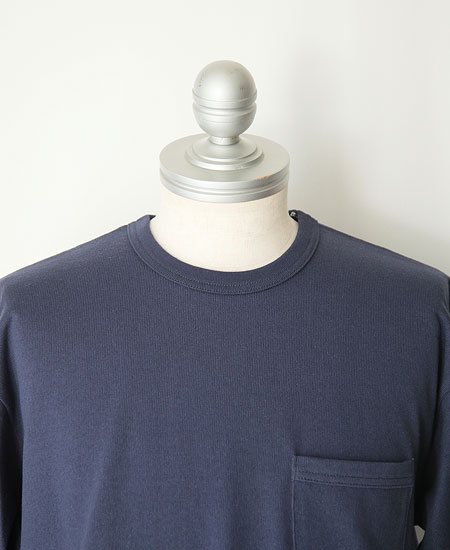 FREEWHEELERS �ե꡼�ۥ����顼�� SHORT SLEEVE POCKET T-SHIRT (DRY NAVY)