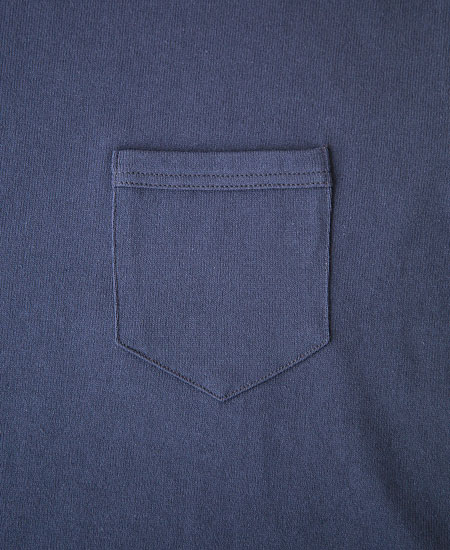 FREEWHEELERS �ե꡼�ۥ����顼�� SHORT SLEEVE POCKET T-SHIRT (DRY NAVY)