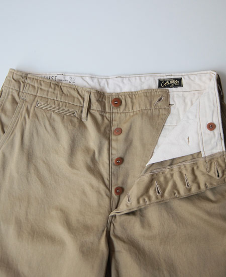 COLIMBO コリンボ OVERLAND CAMPAIGN TROUSERS (KHAKI)