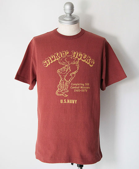 COLIMBO   ORIGINAL CEDER PASS TEE SHIRT S/S (RUSTY BROWN)