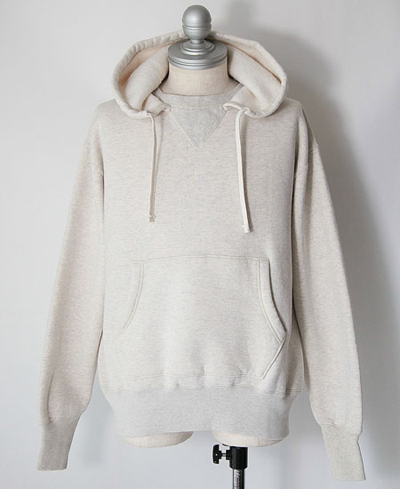 COLIMBO 後付けパーカー COLIMBO 2024秋冬コレクション 40s ツートーンスウェットパーカ