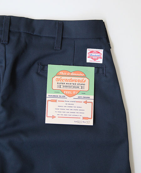 SECRET WORDS ��������å� ��� " Lot 810 WORK TROUSERS (NAVY)