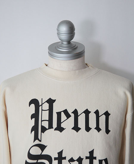 SECRET WORDS ��������å� ��� " PENNSYLVANIA " SECRET WEAVE SWEAT SHIRT  (IVORY)