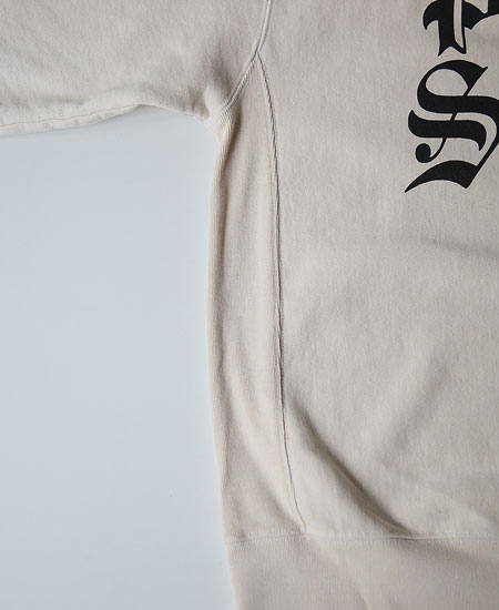 SECRET WORDS ��������å� ��� " PENNSYLVANIA " SECRET WEAVE SWEAT SHIRT  (IVORY)