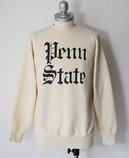 SECRET WORDS ��������å� ��� " PENNSYLVANIA " SECRET WEAVE SWEAT SHIRT  (IVORY)