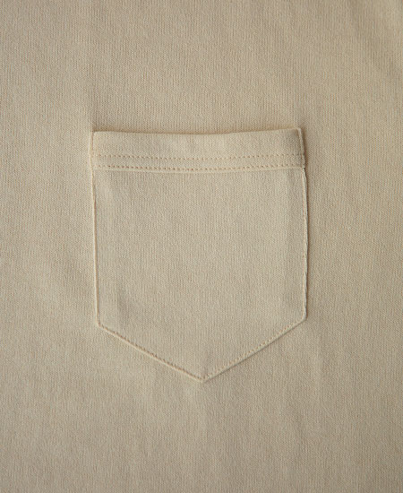 FREEWHEELERS �ե꡼�ۥ����顼�� SHORT SLEEVE POCKET T-SHIRT (STRAW CREAM)