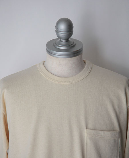 FREEWHEELERS �ե꡼�ۥ����顼�� SHORT SLEEVE POCKET T-SHIRT (STRAW CREAM)