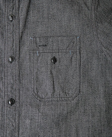 COLIMBO ������ BUTTE WORK SHIRT (BLACK)