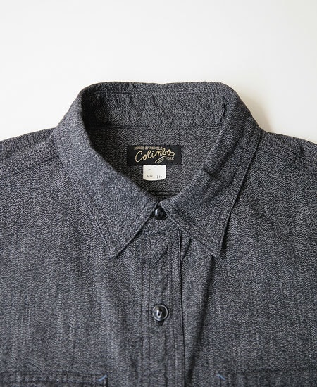 COLIMBO ������ BUTTE WORK SHIRT (BLACK)
