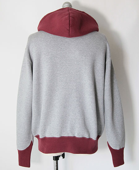 COLIMBO コリンボ BAZZARD'S ROOST SWEAT PARKA DUO-TONE (GRAY