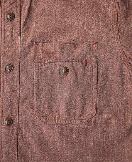COLIMBO ������ BUTTE WORK SHIRT (BROWN)